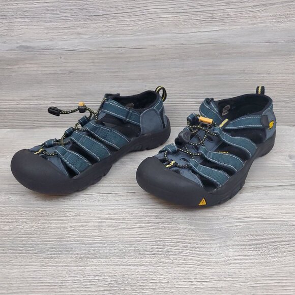 Keen Newport H2 big kids sandals in navy - Picture 2 of 10